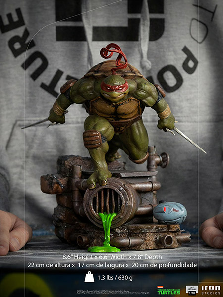 Iron Studios Teenage Mutant Ninja Turtles Battle Diorama Statues